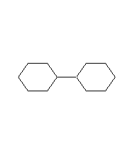 Bicyclohexylane structural formula