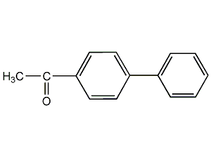 4-acetylbiphenyl structural formula