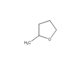 2-Methyltetrahydrofuran Structural Formula