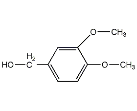 3,4-dimethoxybenzyl alcohol structural formula